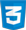 CSS3 logo